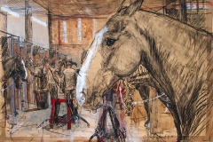 Austin in Wellington Barracks