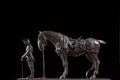 'Standing To' bronze