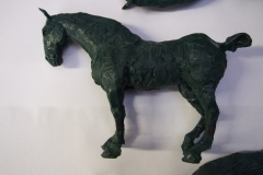 Austin, foundry wax (detail)