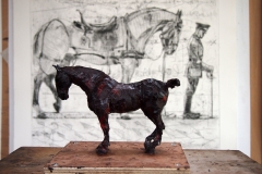 Austin wax & etching